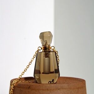 Smokey Quartz Perfume Pendant